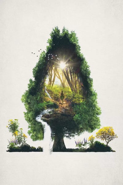 The Road Not Taken by Barrett Biggers canvas print