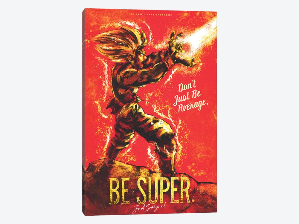 Be Super by Barrett Biggers 1-piece Canvas Print