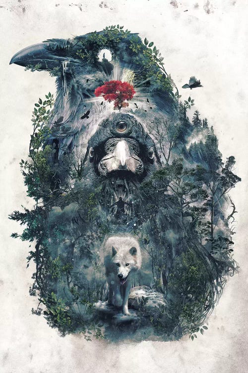 Beware The Door by Barrett Biggers wall art