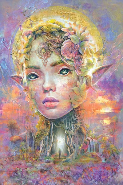 Sunset Dryad by Barrett Biggers canvas print