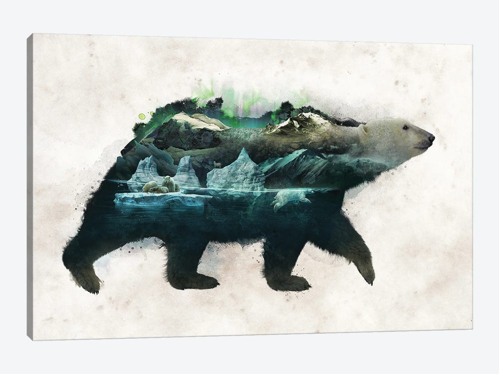 Polar Bear by Barrett Biggers 1-piece Art Print