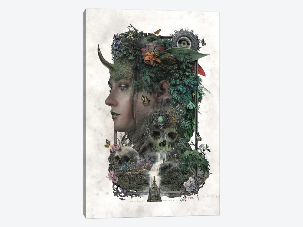 Goddess Of Death by Barrett Biggers 1-piece Art Print