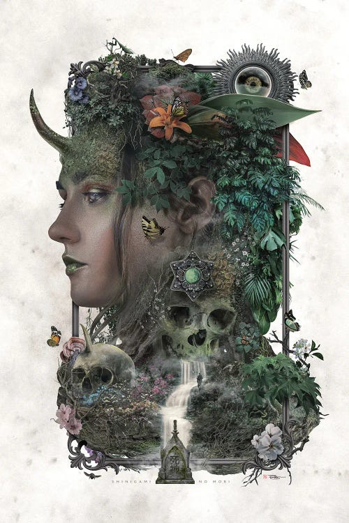 Goddess Of Death by Barrett Biggers wall art