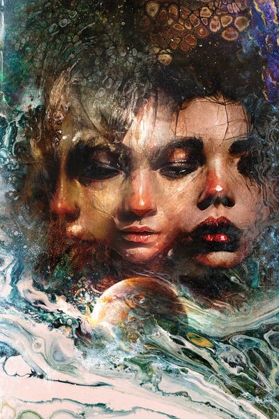 Conjuring The Cosmos by Barrett Biggers framed wall art