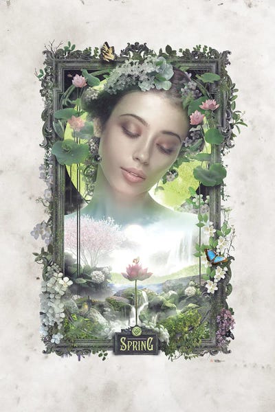 Spring by Barrett Biggers framed wall art