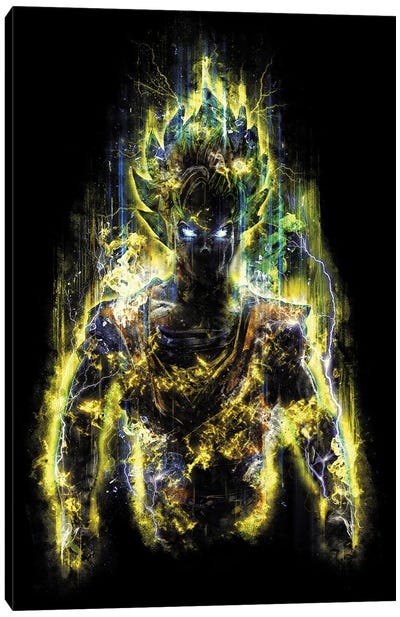 150 Million Power Warrior Canvas Art Print - Monster Art