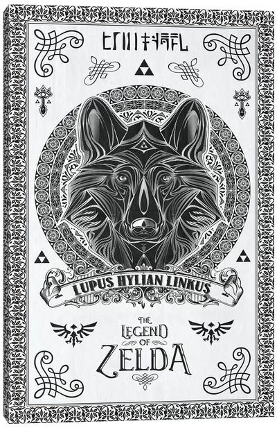 Linkus Lupus Canvas Art Print