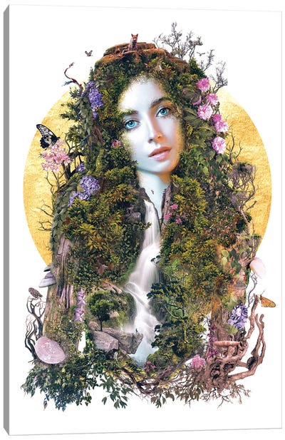 Mother Gaia Canvas Art Print - Barrett Biggers