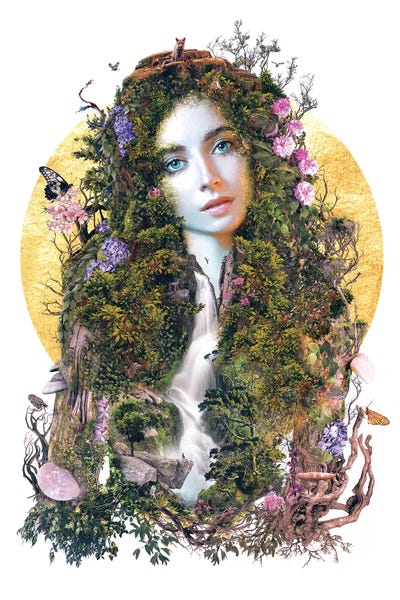 Waterfalls: Mother Gaia by Barrett Biggers