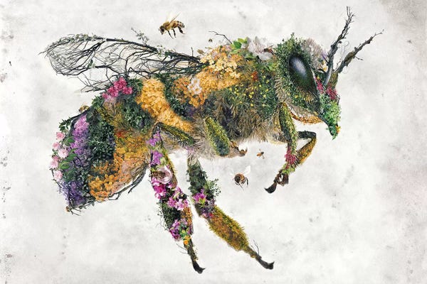 Embellished Animals: Must Bee The Honey by Barrett Biggers
