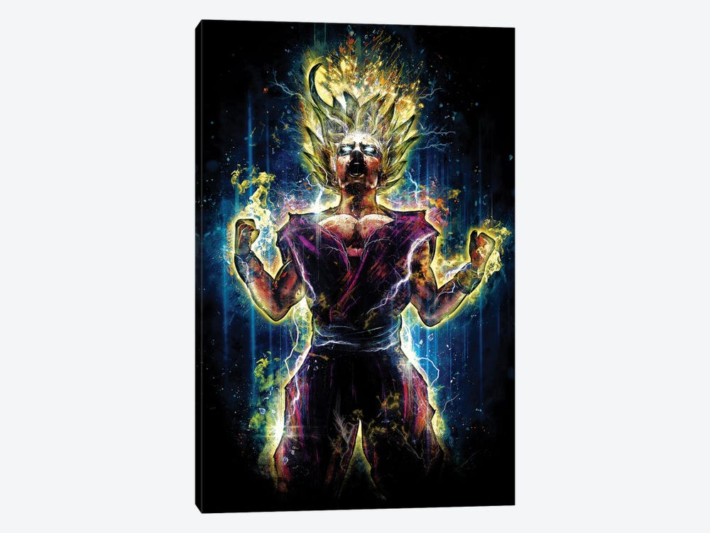 Angry To The Second Level by Barrett Biggers 1-piece Canvas Wall Art