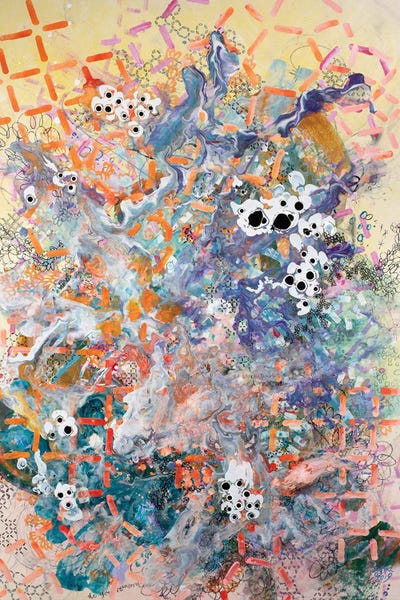 Find Out And Find In by Blake Brasher metal wall art