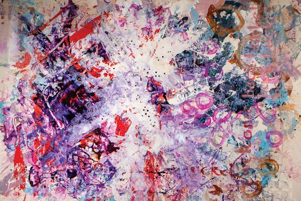 Similar To Jackson Pollock: Donatello Does Machines by Blake Brasher