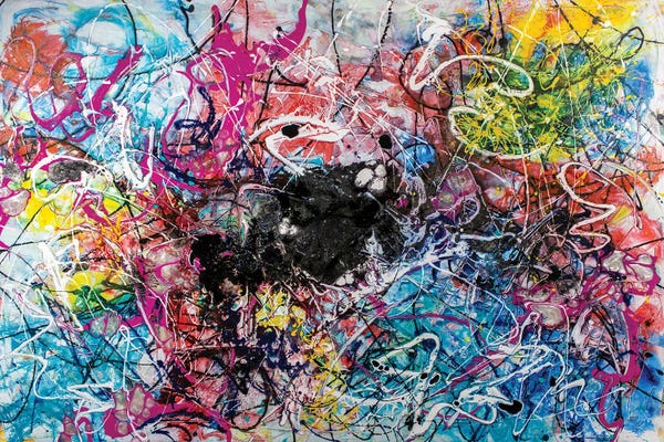 Similar To Jackson Pollock: Insane In The M-Brane by Blake Brasher