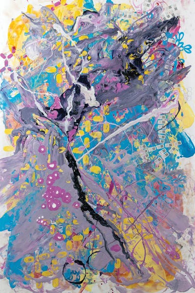 Super Interstitial Paradise Hotel Cocktail Lounge by Blake Brasher metal wall art