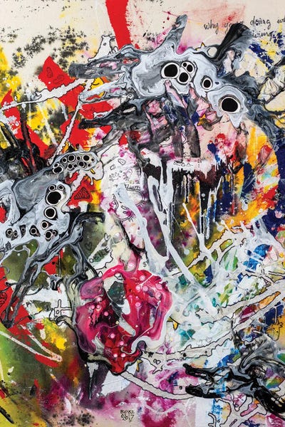 Big & Bold Abstracts: Why You're Doing What You're Doing by Blake Brasher