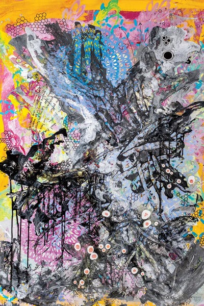 Through All Beings In All Dimensions by Blake Brasher metal wall art