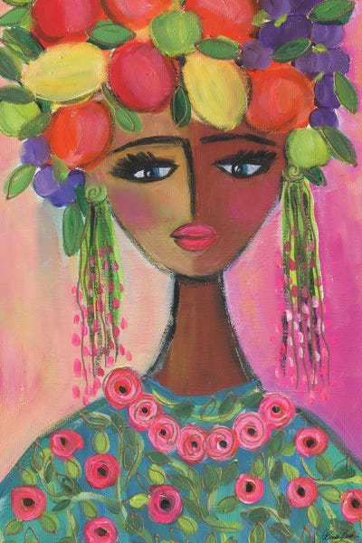 Carmen by Brenda Bush multi panel art