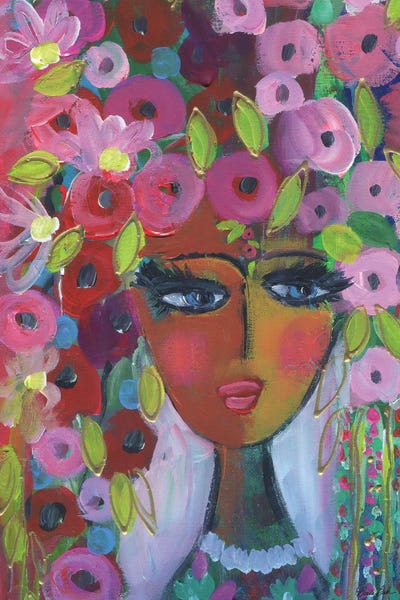 She Has A Softer Side by Brenda Bush multi panel art