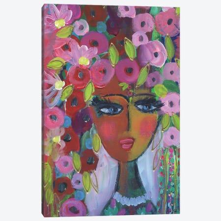 She Has A Softer Side Canvas Print #BBN110} by Brenda Bush Canvas Print