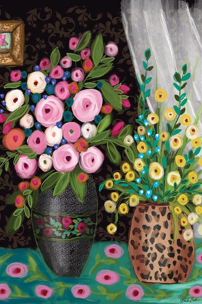 Home by Brenda Bush multi panel art