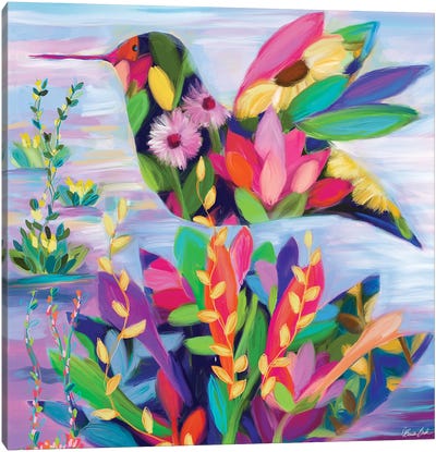 Wings Of Grace Canvas Art Print - Brenda Bush