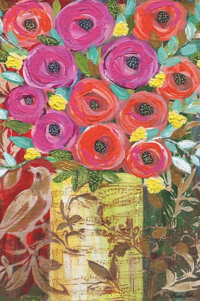 The Birds Were Singing by Brenda Bush canvas print