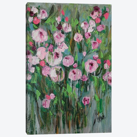 Rose Garden Canvas Print #BBN14} by Brenda Bush Canvas Artwork