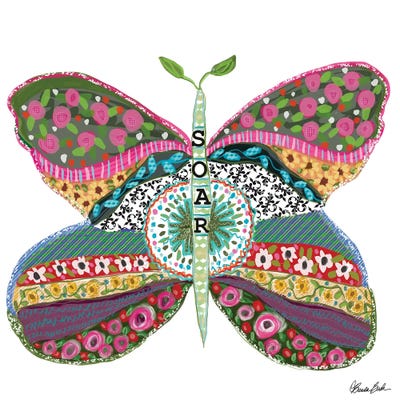 Soar by Brenda Bush multi panel art