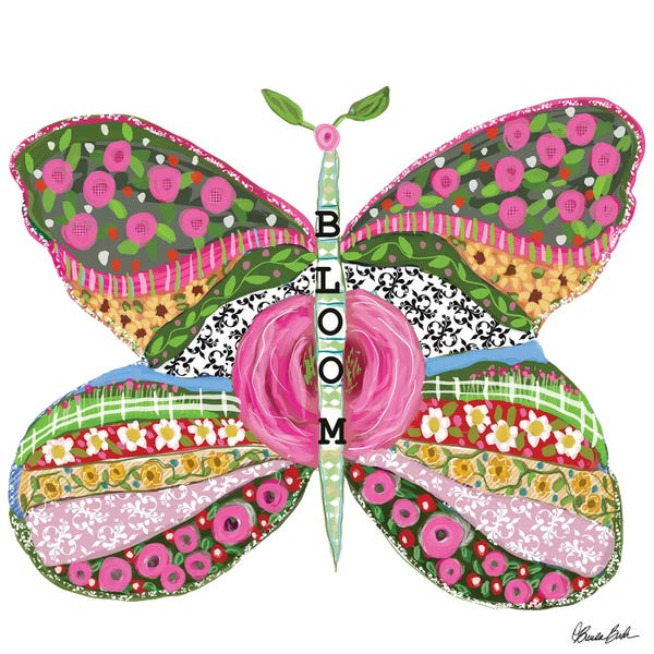 Butterflies and Flowers: Bloom by Brenda Bush