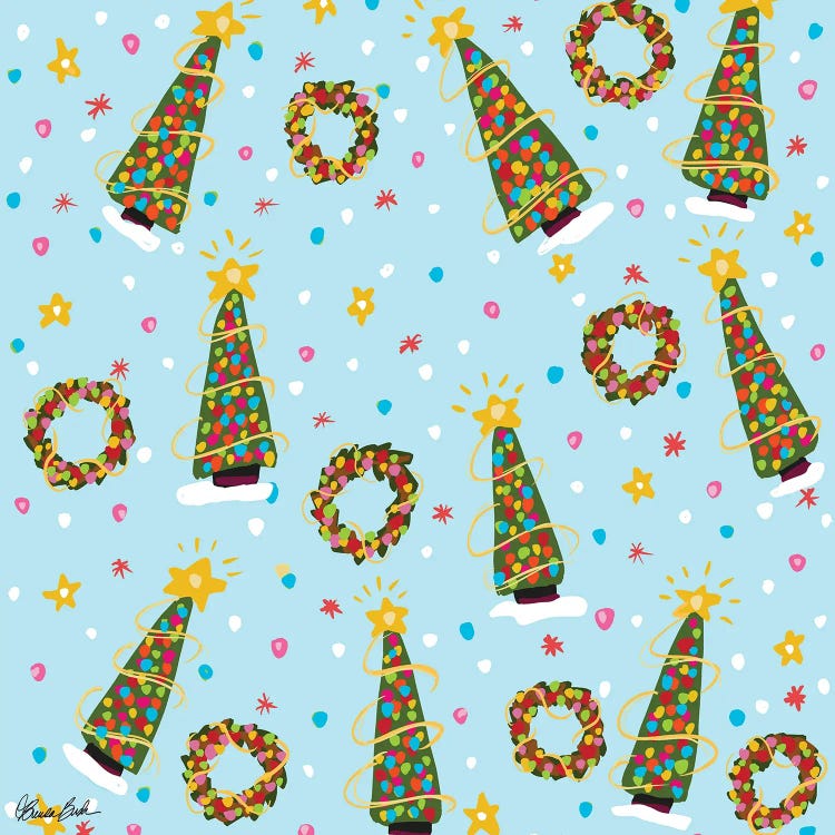 Cool Christmas by Brenda Bush wall art