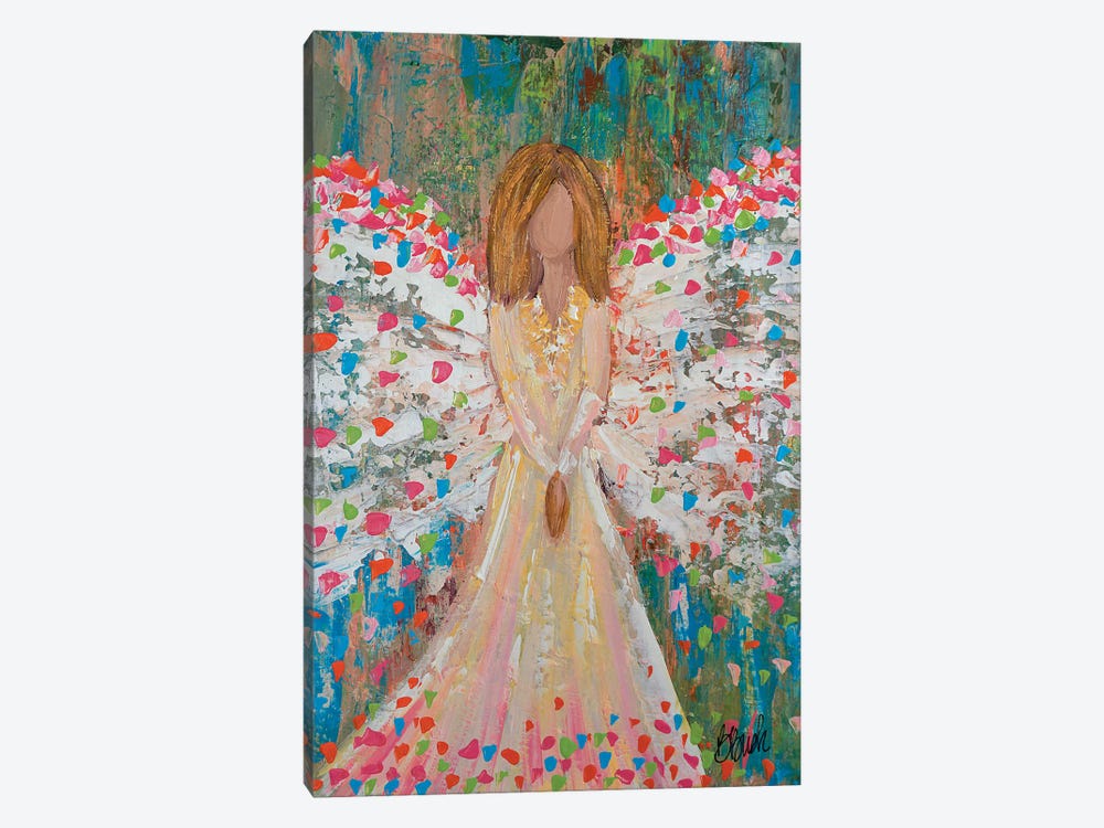 Heaven Is Celebrating by Brenda Bush 1-piece Canvas Wall Art