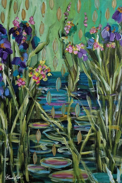 Water Lilies: Zen Water Lilies by Brenda Bush