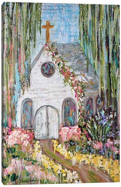 Garden Of Hope Canvas Art Print - Churches & Places of Worship