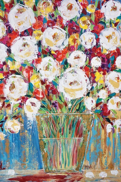 Fresh Bouquet by Brenda Bush canvas print