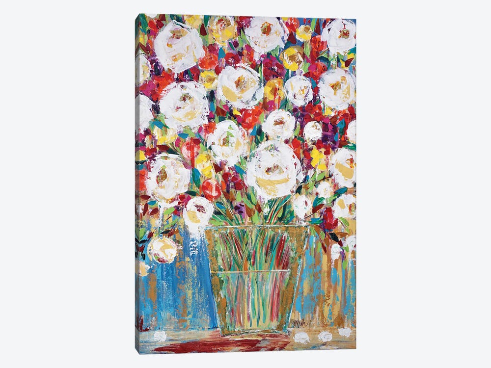 Fresh Bouquet by Brenda Bush 1-piece Canvas Artwork