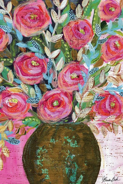 Sing To Me by Brenda Bush framed canvas print