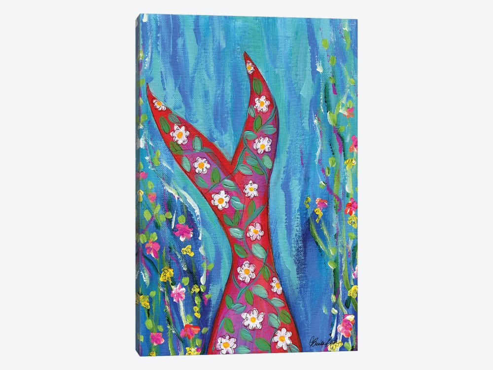 Let'S Be Mermaids by Brenda Bush 1-piece Canvas Art Print