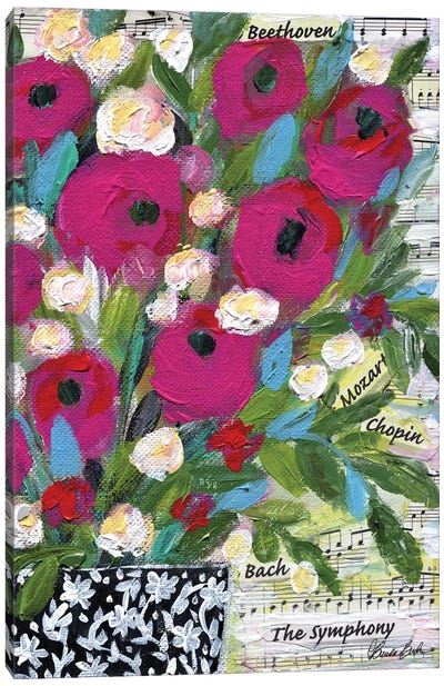 The Symphony Canvas Art Print - Brenda Bush