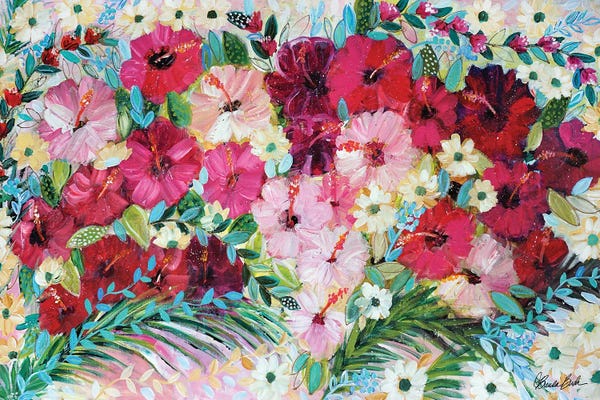 Hibiscuses: Breathing In The Tropical Air by Brenda Bush