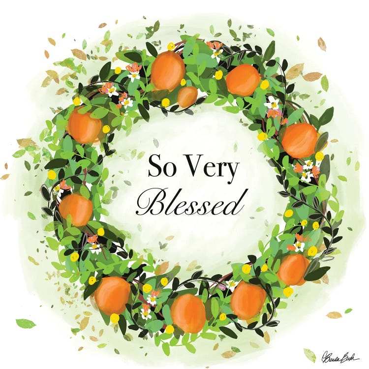 Oranges Wreath