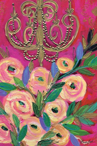 Chandeliers: Pink Opulence by Brenda Bush