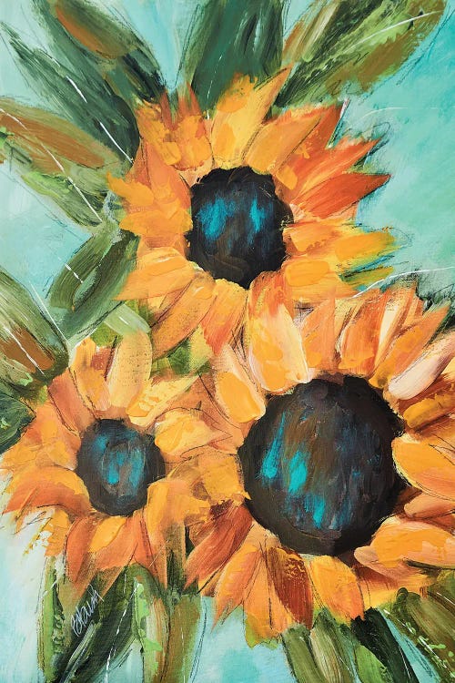 Sunflower Trio