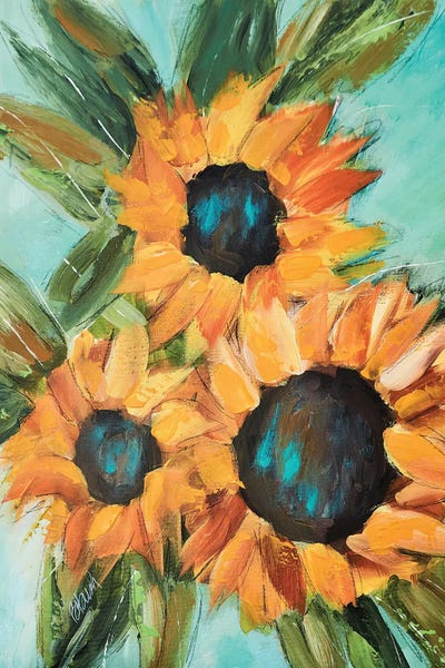 Sunflower Trio