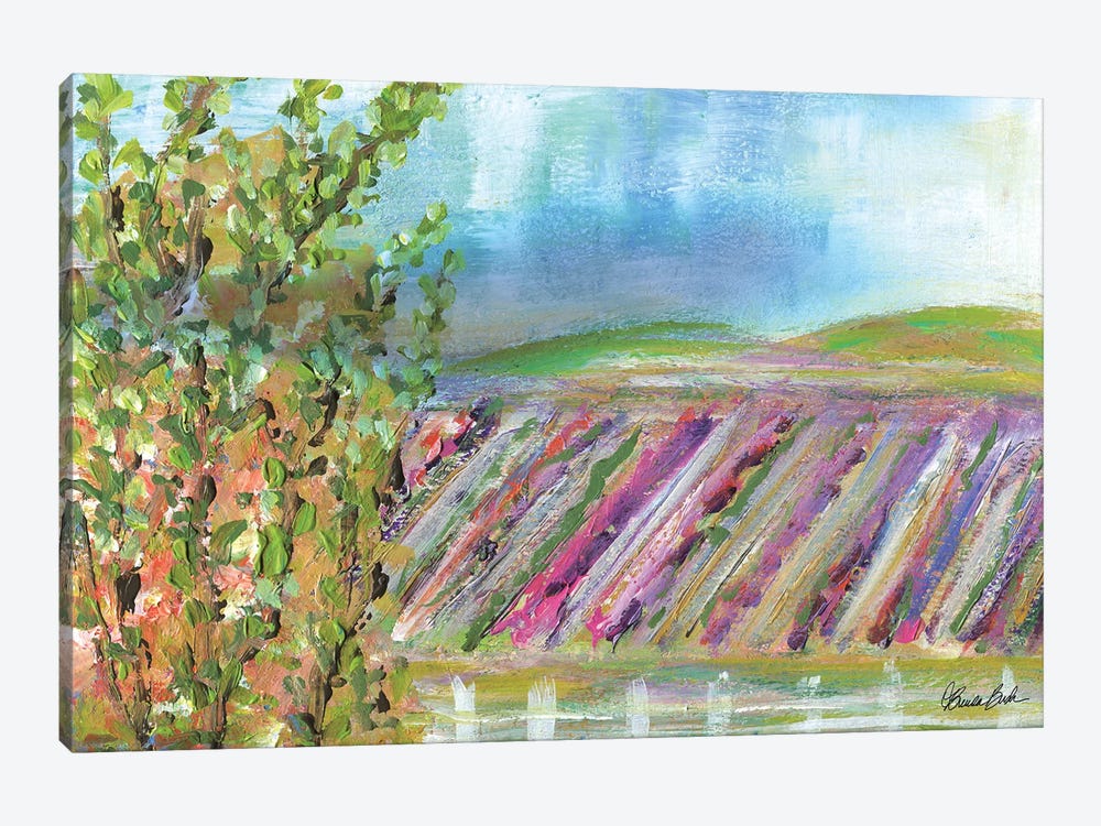Terrace View After The Rain by Brenda Bush 1-piece Canvas Print