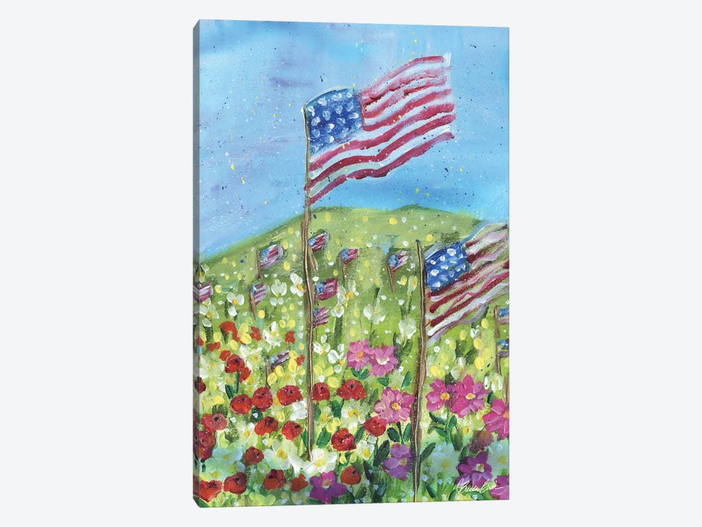 Thankful In America by Brenda Bush 1-piece Art Print