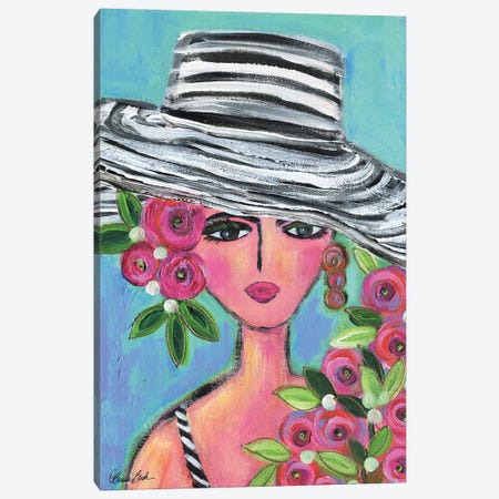 Floppy Hat Canvas Print #BBN257} by Brenda Bush Canvas Print