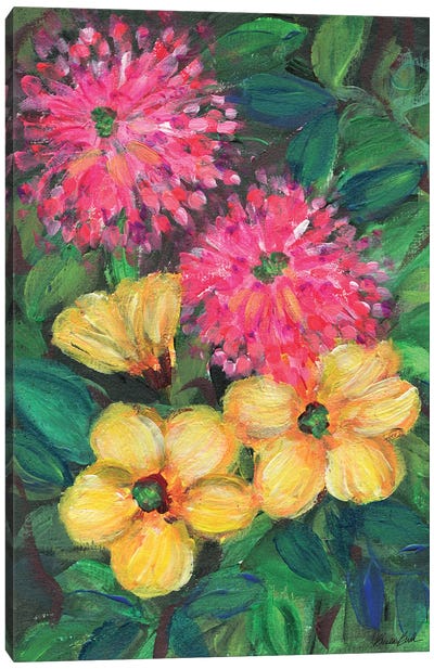 Flowers Of Vidanta Canvas Art Print - Brenda Bush