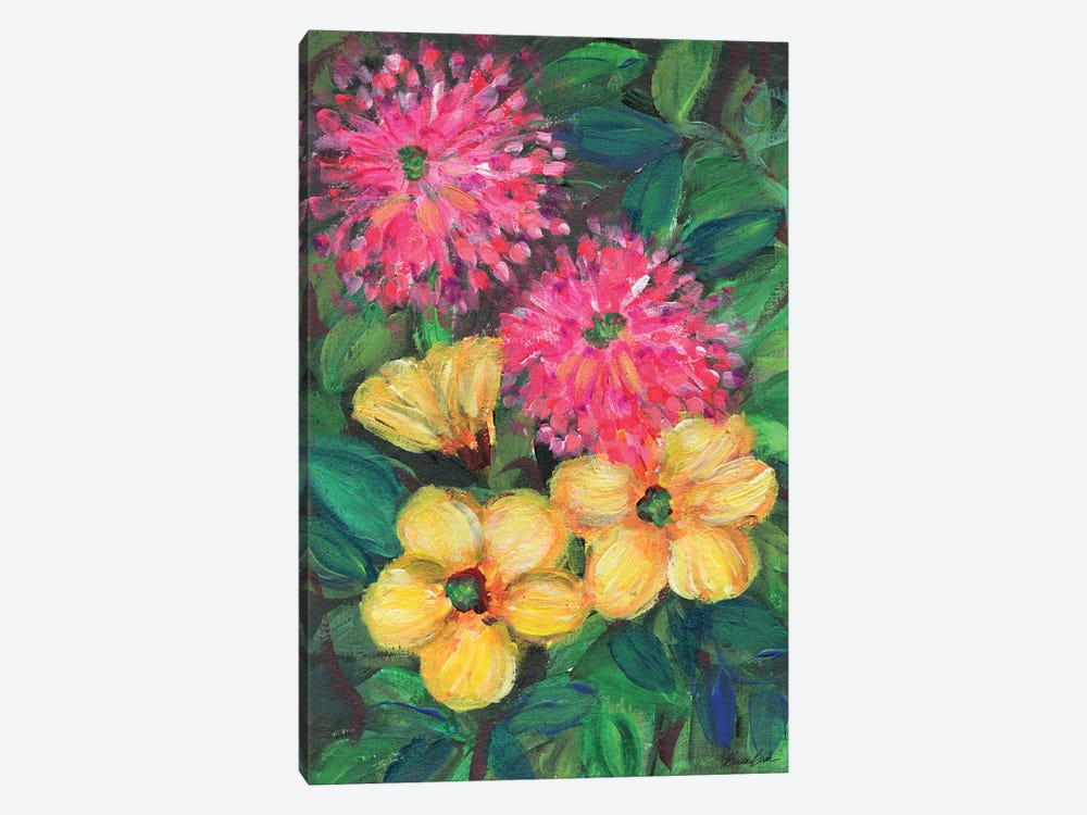 Flowers Of Vidanta by Brenda Bush 1-piece Canvas Wall Art