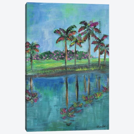 Tropical Reflections Canvas Print #BBN262} by Brenda Bush Canvas Print